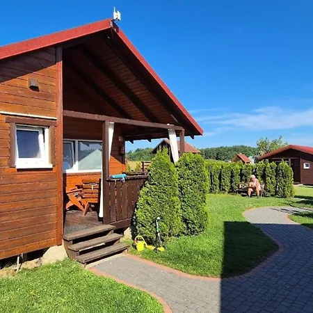 In Rusinowo Mit Grosser Terrasse