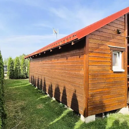 In Rusinowo Mit Grosser Terrasse Holiday home Rusinowo (Slawno)